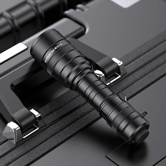 슈퍼 파이어 F5 1100 루멘 Zoomable 전술 손전등