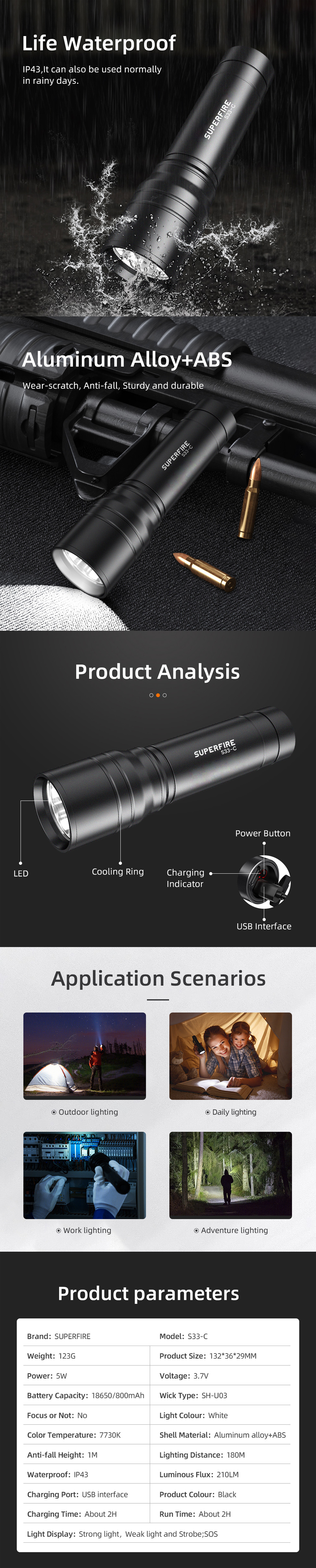 usb rechargeable flashlight usb rechargeable flashlight