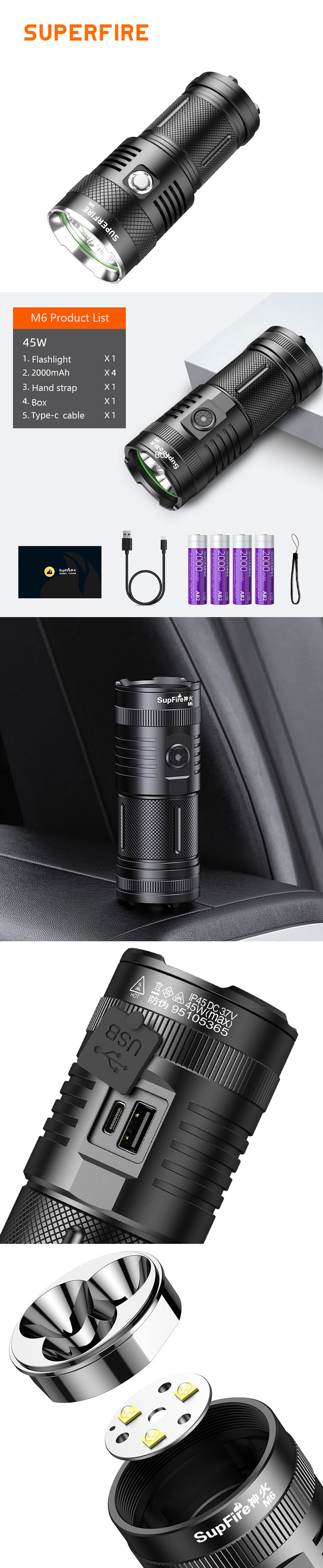 high power led flash light high power led flash light