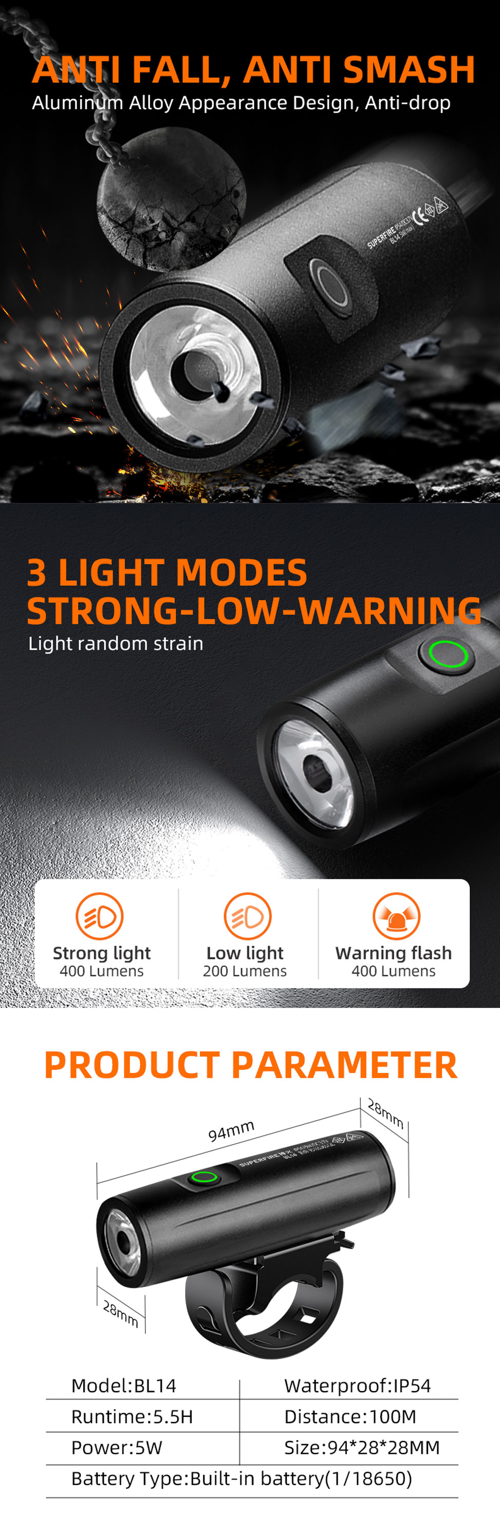 rechargeable bike headlight rechargeable bike headlight