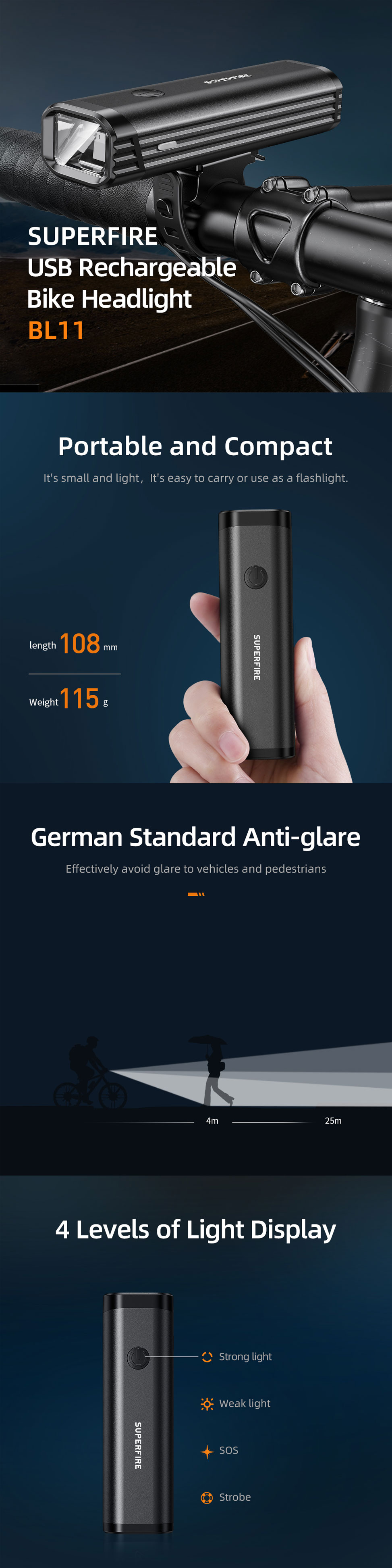 bike led flashlight bike led flashlight