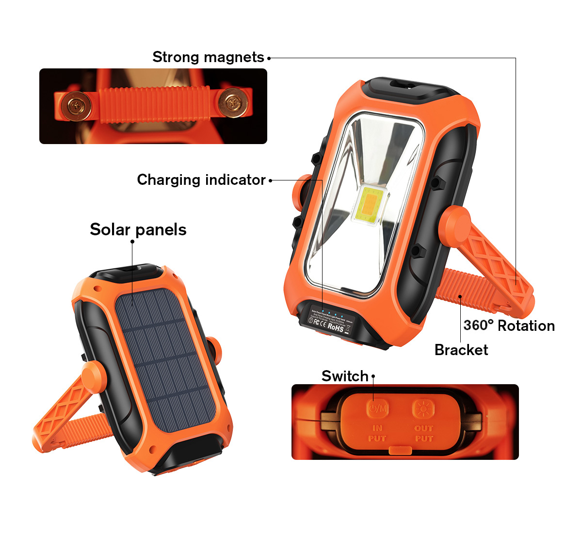 magnetic led work light magnetic led work light