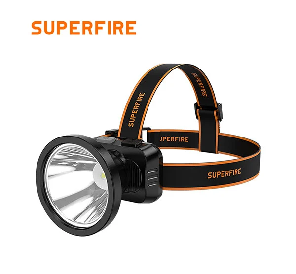 SUPERFIRE HL52 USB 충전식 헤드 램프