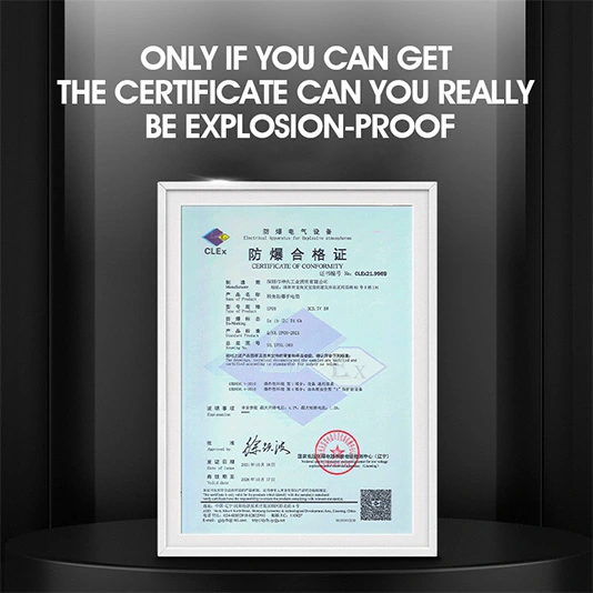 SUPERFIRE EP03 전문 폭발 방지 조명