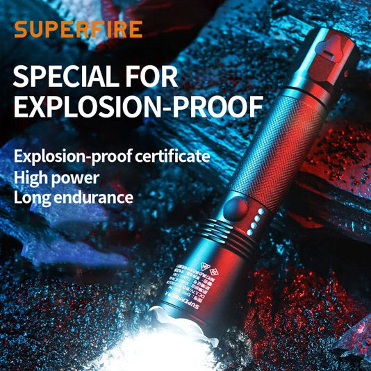 SUPERFIRE EP05 폭발 방지 조명