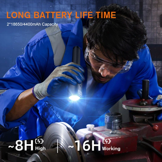 SUPERFIRE 새로운 D6 폭발 증거 LED 손전등