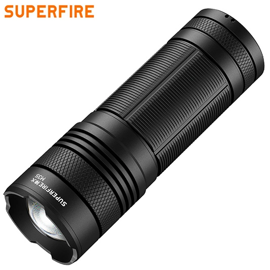 SUPERFIRE M35 Zoomable Flahlight