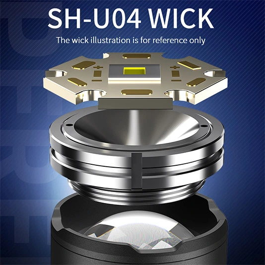 SUPERFIRE M35 Zoomable Flahlight