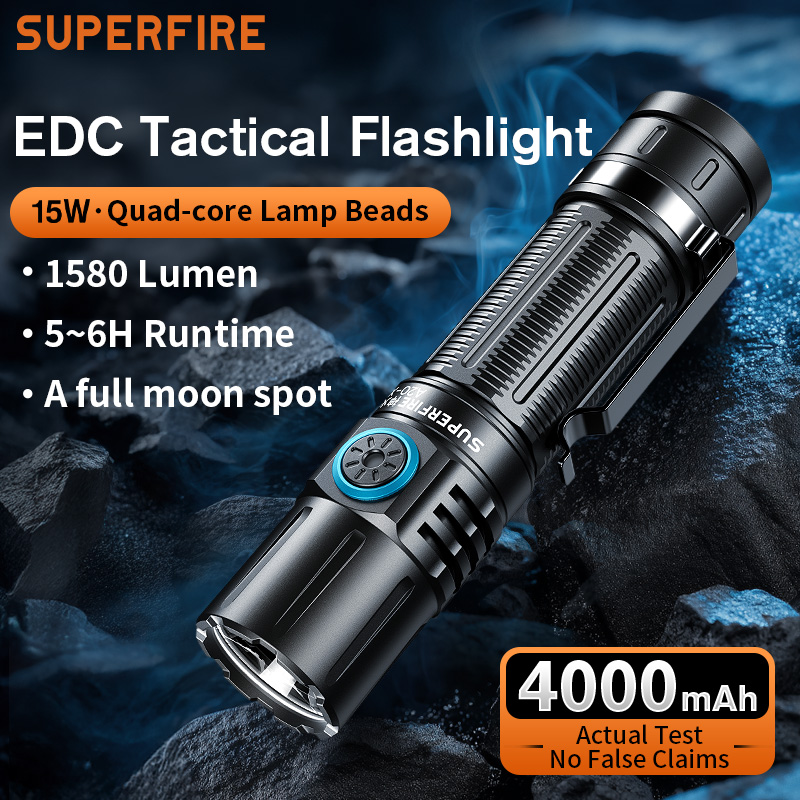 SUPERFIRE A20-X High-Powered Flashlight - 翻译中...