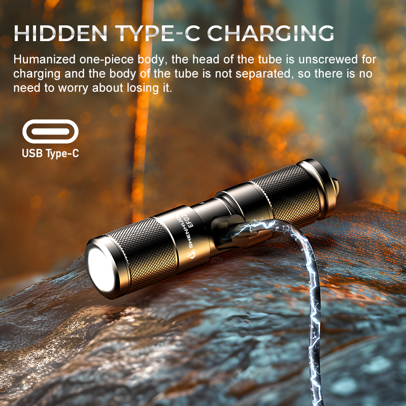 SUPERFIRE EF02 EDC Keychain Flashlight - 翻译中...