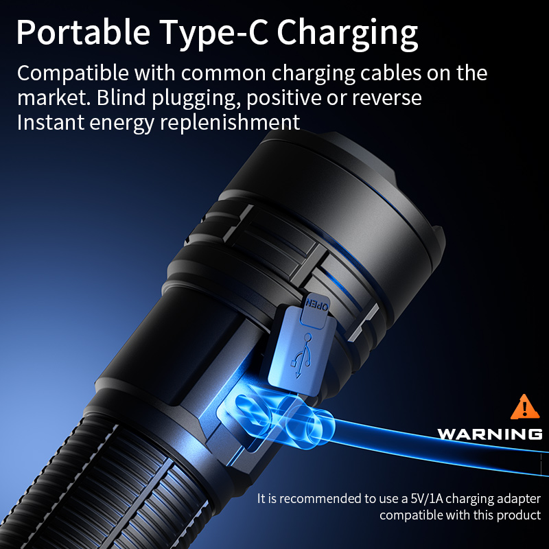 SUPERFIRE Y28-X High-Powered Flashlight - 翻译中...